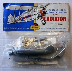 AIRFIX 1/72 1335 GLOSTER GLADIATOR TYPE II BAG