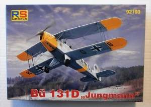 RS MODELS 1/72 92193 BUCKER Bu 131D JUNGMANN