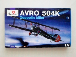  1/72 72068 AVRO 504K ZEPPELIN KILLER