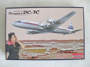 RODEN 1/144 303 DOUGLAS DC-7C JAL