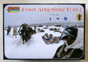 STRELETS 1/72 134 FRENCH ARMY SLEDGE TRAIN 2
