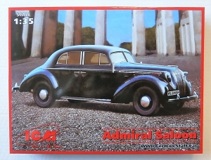 ICM 1/35 35472 ADMIRAL SALOON WWII GERMAN STAFF CAR