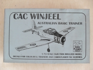 HIGHPLANES 1/72 72020 CAC WINJEEL AUSTRALIAN BASIC TRAINER