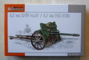SPECIAL ARMOUR 1/35 35001 3.7 cm KPUV vz.37/ 3.7 cm PAK 37 t 