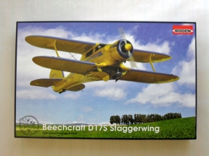 RODEN 1/48 446 BEECHCRAFT D17S STAGGERWING