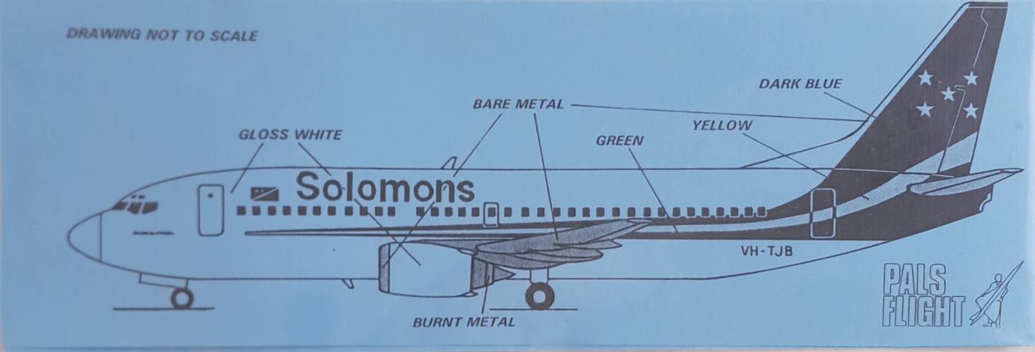 DISCOUNT DECALS 1/200 5344 solomons Pals Flight