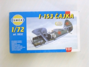 SMER 1/72 0832 POLIKARPOV I-153 CAJKA