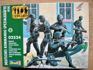 REVELL 1/72 02524 GERMAN SPECIAL FORCES KSK