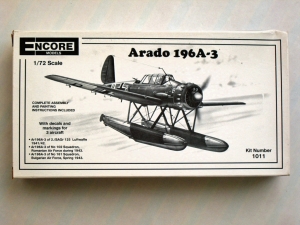ENCORE 1/72 1011 ARADO Ar 196A-3