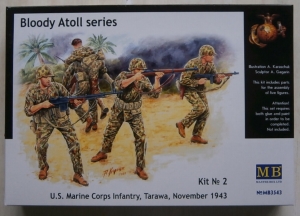 MASTERBOX 1/35 3543 BLOODY ATOLL SERIES USMC TARAWA NOVEMBER 1943