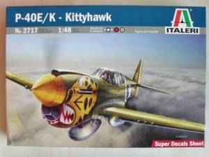 ITALERI 1/48 2717 P-40E/K KITTYHAWK