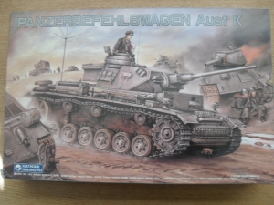 Maquette Gunze Sangyo Panzerbefehlwagen Ausf. K 1-35 scale