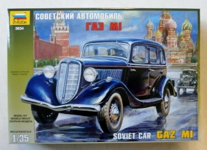 ZVEZDA 1/35 3634 SOVIET CAR GAZ M1