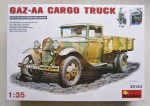 MINIART 1/35 35124 GAZ AA CARGO TRUCK