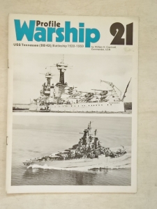 WARSHIP PROFILES  21. USS TENNESSEE  BB43  BATTLESHIP 1920-1959