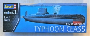 REVELL 1/400 05138 SOVIET SUBMARINE TYPHOON CLASS