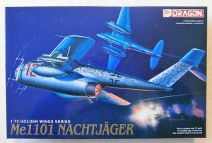 DRAGON 1/72 5014 MESSERSCHMITT Me 1101 NACHTJAGER