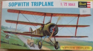 REVELL 1/72 H654SFB SOPWITH TRIPLANE
