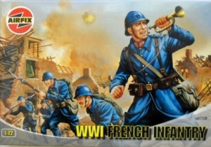 AIRFIX 1/72 01728 WWI FRENCH INFANTRY