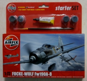 AIRFIX 1/72 55110 FOCKE-WULF Fw 190A-8 STARTER SET