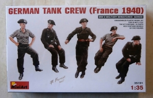 MINIART 1/35 35191 GERMAN TANK CREW  FRANCE 1940 