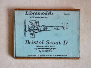 LIBRAMODELS 1/72 001 BRISTOL SCOUT D