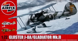 AIRFIX 1/72 02063 GLOSTER J-8A/GLADIATOR Mk.II