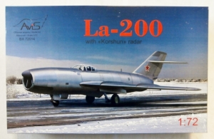AVIS 1/72 72014 La-200 WITH KORSUN RADAR