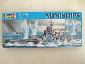 REVELL 1/1200 06818 HMS DUKE OF YORK