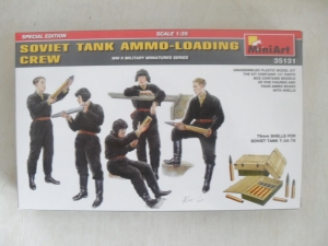 MINIART 1/35 35131 SOVIET TANK AMMO-LOADING CREW