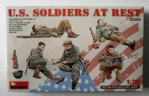 MINIART 1/35 35200 US SOLDIERS AT REST