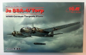 ICM 1/48 48236 JUNKERS Ju 88A-4/TORP WWII GERMAN TORPEDO PLANE