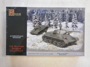 PEGASUS HOBBIES 1/72 7661 T-34/76 SOVIET BATTLE TANK