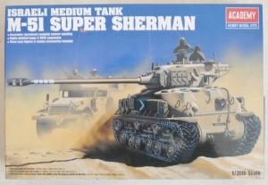 ACADEMY 1/35 13254 ISRAELI M-51 SUPER SHERMAN