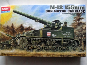 ACADEMY 1/35 1394 M-12 155mm GUN MOTOR CARRIAGE