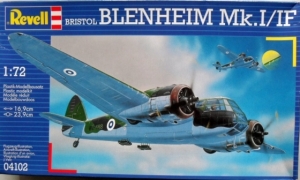 REVELL 1/72 04102 BRISTOL BLENHEIM Mk.I/IF