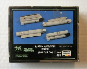 VERLINDEN PRODUCTIONS 1/48 469 LANTIRN NAVIGATION SYSTEM  FOR F15   F16 