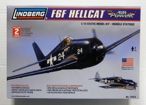 LINDBERG 1/72 70523 F6F HELLCAT