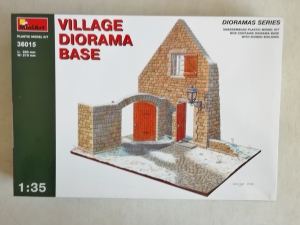 MINIART 1/35 36015 VILLAGE DIORAMA BASE