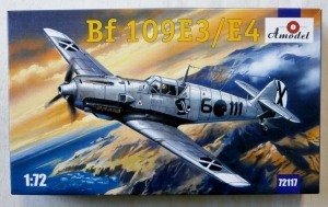 A MODEL 1/72 72117 MESSERSCHMITT Bf 109E3/E4