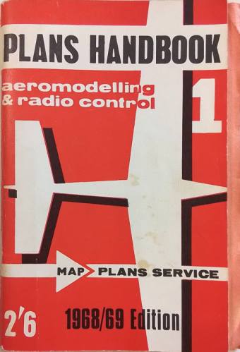 CHEAP BOOKS  ZB5714 PLANS HANDBOOK AEROMODELLING   RADIO CONTROL 1 1968/69 EDILION