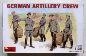 MINIART 1/35 35029 GERMAN ARTILLERY CREW