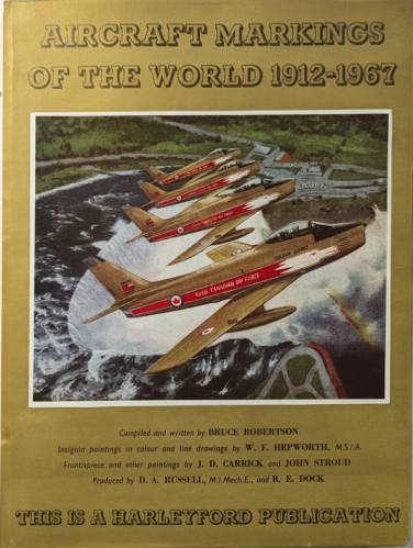 CHEAP BOOKS  ZB5749 AIRCRAFT MARKINGS OF THE WORLD 1912-1967