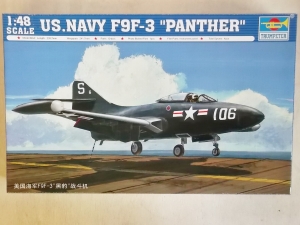 TRUMPETER 1/48 02834 U.S. NAVY F9F-3 PANTHER
