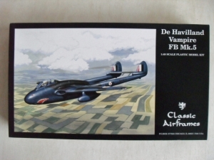 CLASSIC AIRFRAMES 1/48 470 De HAVILLAND VAMPIRE FB Mk.5