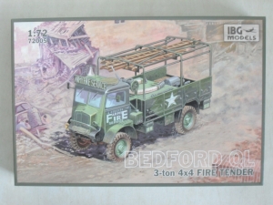 IBG MODELS 1/72 72005 BEDFORD QL 3-TON 4x4 FIRE TENDER
