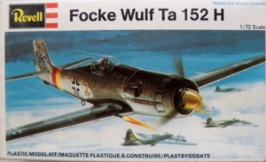 REVELL 1/72 H81 FOCKE WULF Ta 152H
