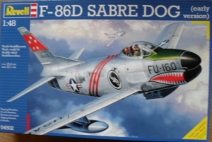 REVELL 1/48 04502 F-86D SABRE DOG EARLY VERSION