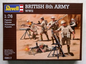 REVELL 1/76 02617 BRITISH 8th ARMY WWII