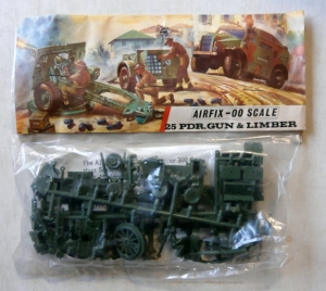 AIRFIX OO A.5.V 25 pdr GUN   LIMBER
